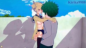 Himiko Toga and Izuku Midoriya Intense Sex - My Hero Academia Hentai