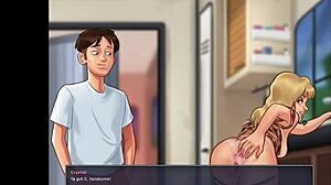 Super Busty Stepmom Craves Intense Fuck from Horny Dude's Huge Cock in Summertime Saga 12 3D Hentai