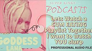 Kinky Podcast 12: Watch Cum Eating Playlist Together, Slurp It Up