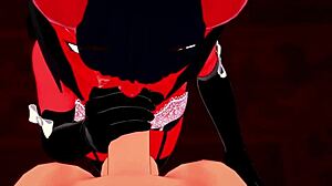 meru the succubus fucks me hard in pov