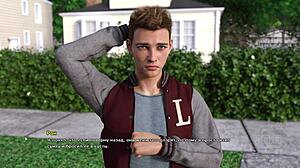 Old Man Cuckold Watches Wife Suck Neighbor in Santa County Game