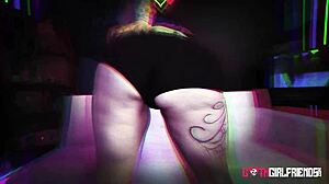 hey, hear my curvy goth girlfriend avalon mira moan so loud?