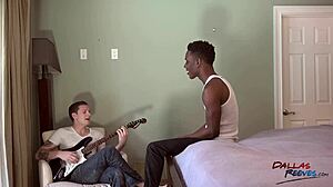 Blake Barnes Drills Nikko Raw with Intense Rough Bareback Action