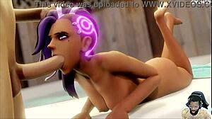 Tight Ass Ada Wong Gets Full Course Fuck with Petite 18+ Sombra