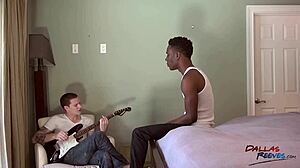 Blake Barnes Drills Nikko Raw with Intense Rough Bareback Action