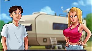 Novinha BBW Charlotte Spykhy Rides Cock During Wild Car Ride