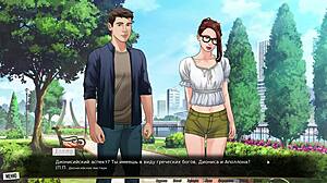 Exploring wild scenes in Our Red String gameplay part 14. Night club adventures await!