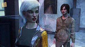 being a dik 303 with big tits in 3d hentai game