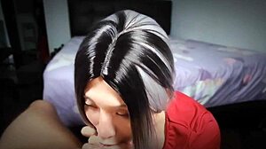 lr blowjob three g029 one with deepthroat pov asian shemale