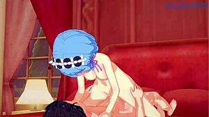 Rem and Ram and Subaru Natsuki intense sex - re zero hentai