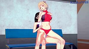 Chisato Nishikigi and Takina Inoue's Intense Futanari Lesbian Sex in Lycoris Recoil Hentai