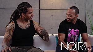 Stepsister's Boyfriend Fucked with Big Black Cock