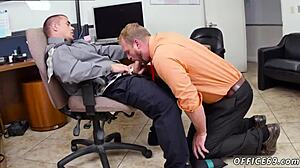 Naked straight males experience first time gay sex in porn movies