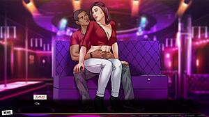 Exploring wild scenes in Our Red String gameplay part 14. Night club adventures await!