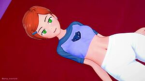 gwen craves big cock between legs at love hotel