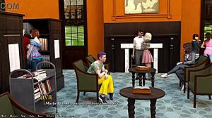 Being A Dik 12 - Library Date With Hot Rich Girl