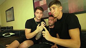 Holy cow, Sammm Next Door family in wild double penetration gangbang!