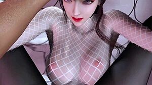 Beauty Cosplayer Fuck The Man Next Door - 3d Animation 275