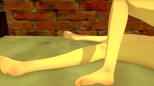 sunset collei genshin impact hentai is amazing with 3d cartoon style 😍