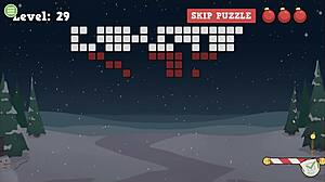 in claus secret surprise xmas game, the boss finally shows his huge cock in episode 4