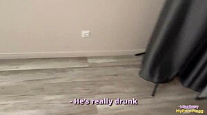 She returned from the party pantyless, so I fucked her hard and gave a facial.