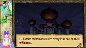 Man, Queen Trainer Uncensored Part 2 is wild with Jafar flirting in this hot anime game!