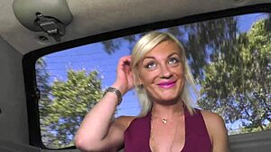 yo, blonde milf gets banged in a car and outdoors! 🔥