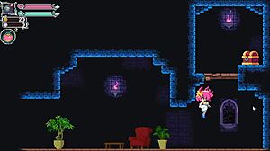 Flip Witch Pixel Hentai Game Ep 10 Femdom Ghost Riding With Creampie