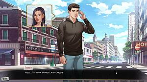 Exploring wild scenes in Our Red String gameplay part 14. Night club adventures await!