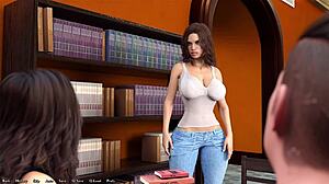 Being A Dik 12 - Library Date With Hot Rich Girl