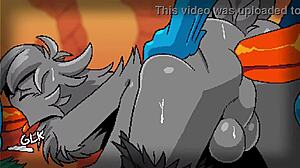 Tailbound game review - crazy 8-bit gay furry action with wild blowjobs and ass licking! 🐾