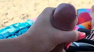 Watch me get him off right on a public beach, so wild! 🌊