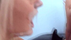 Amateur stepsister joins group threesome with lesbian masturbation and piercing