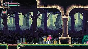 Flip Witch Pixel Hentai Game Ep 10 Femdom Ghost Riding With Creampie