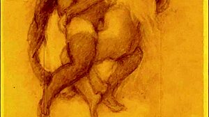 vintage antique drawings from old comics