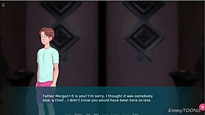 sexnote - priest anan bangs nun in wild church confession box drama