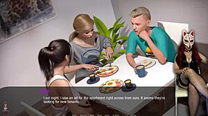 Kate 28 with upskirt and big tits