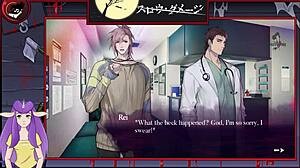 Slow Damage Part 8: Muscular Japanese Bodybuilder In Anime Game