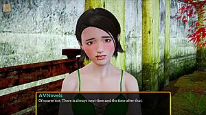 In my new family episode 507, the brunette teen with small tits explores intimate moments with detailed scenes