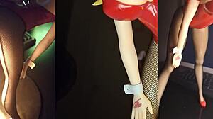 Amazing Cumonfigures 2 With Lucy Bunny From Patreon!