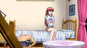 in the train, i couldn't resist touching my busty step sister's tits in this hentai