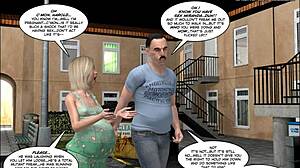 3d Comic the Fall of Innocence 1718 with Teen Voyeur Scenes