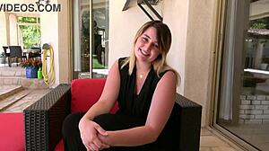 yo, watch davina and candies dive into first anal ffm trio