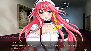 what happens in maid-san to boin game momo scene 2? 🤔