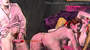 Vintage erotic drawings