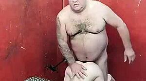 Young BBW Enjoys Muscular Guy Taking Her From Behind For Intense Orgasms