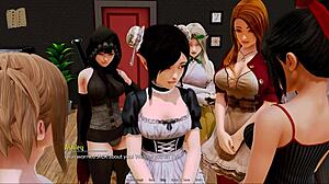 Harem hotel adventure in episode 303