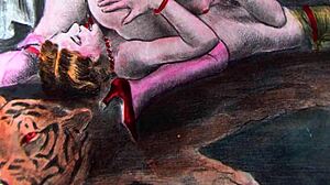 Vintage erotic drawings