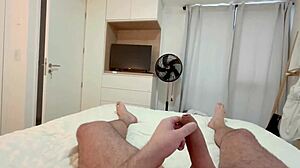 Sexy stepsis intensely fucks stepbro in various positions, shocking mom