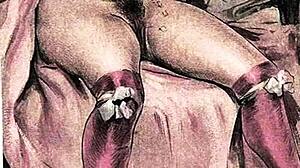 Vintage erotic drawings